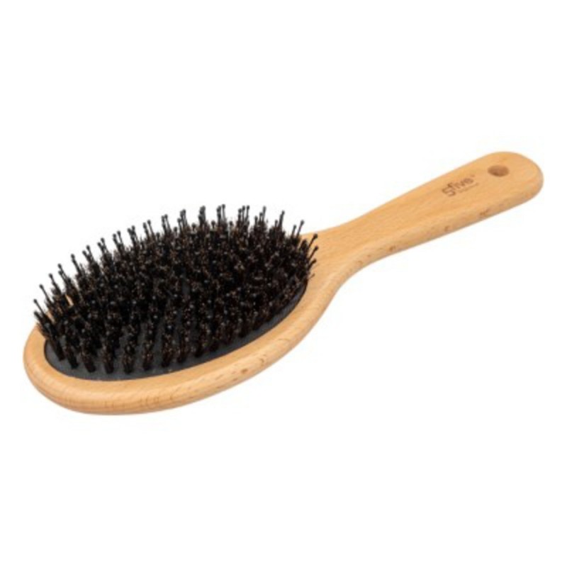 BROSSE A CHEVEUX OVALE POILS