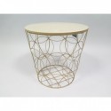 TABLE A CAFE DORE 41CM EN