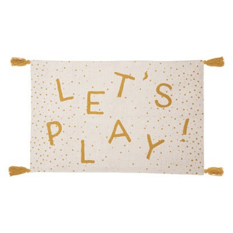 TAPIS ENFANT IMPRIME LETS PLAY