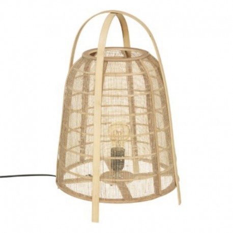 LAMPE A POSER EN BAMBOU H.49CM