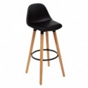 TABOURET BAR NOIR MAXON NOIR