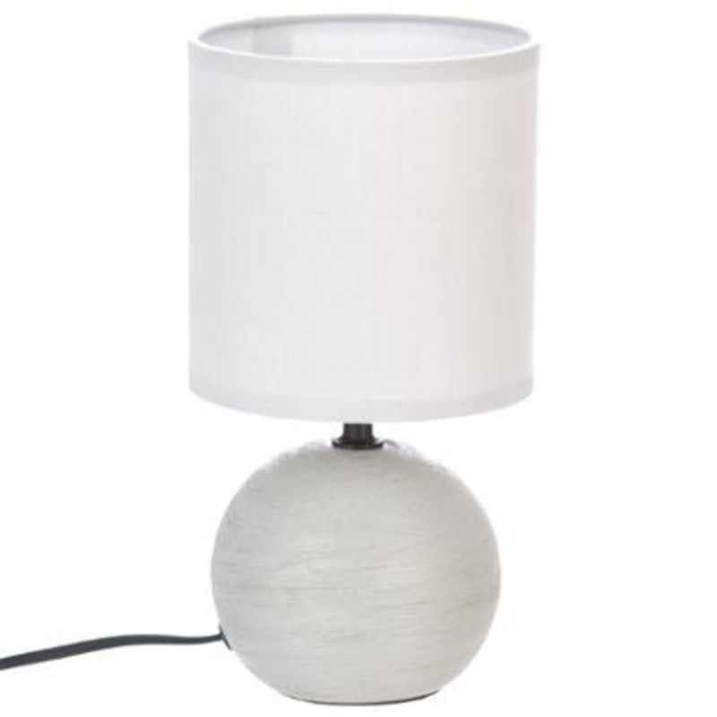 LAMPE CERAMIQUE STRIE BOULE