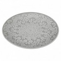 ASSIETTE PLATE GRISE 27CM