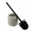 BROSSE WC EN CIMENT GRIS