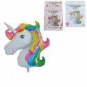 BALLON ALUMINIUM LICORNE 100CM