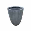 CACHE POT ROND GRIS