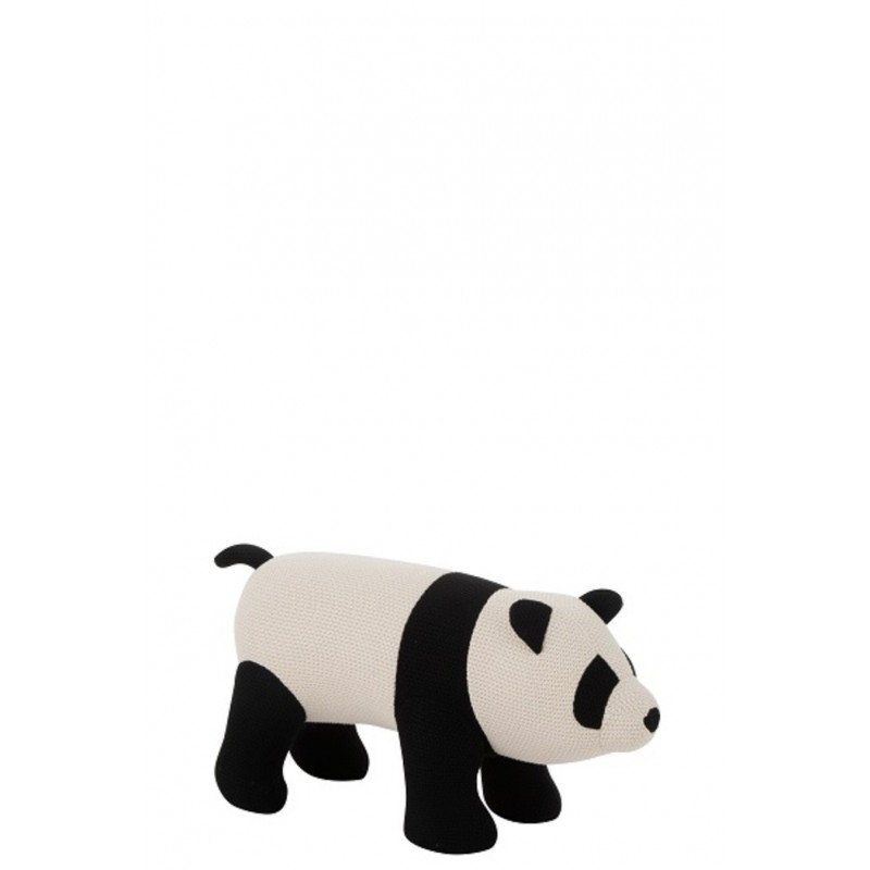 PANDA BEBE COTON NOIR/BLANC