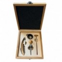 COFFRET VIN EN INOX DANS SA