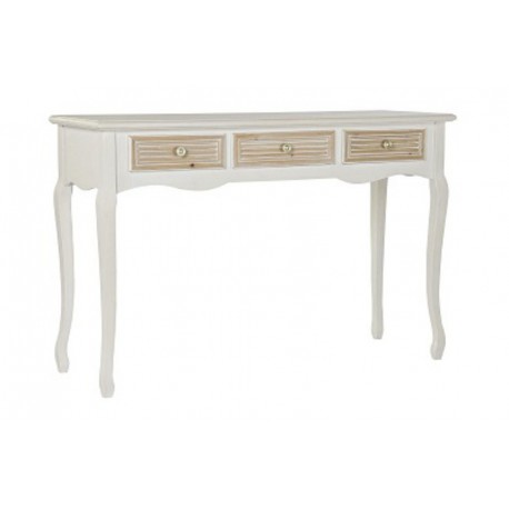 CONSOLE EN BOIS MDF NATUREL