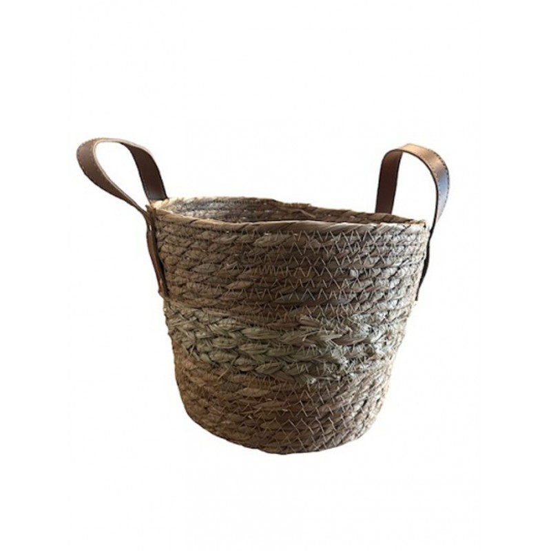 PANIER SEAGRASS CORDE AVEC