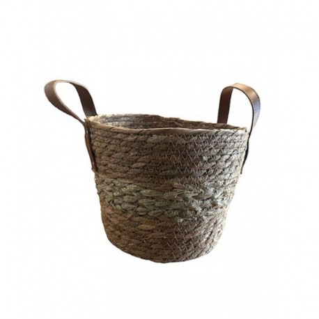 PANIER SEAGRASS CORDE AVEC