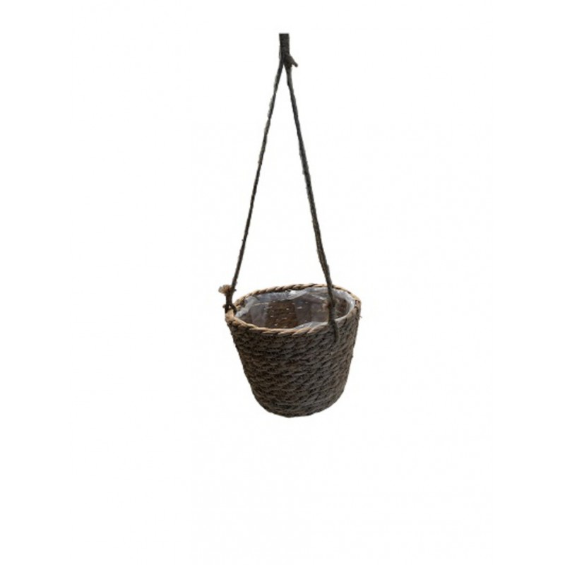 PANIER EN JUTE ROND GM