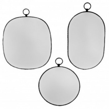 ASSORTIMENT DE 3 MIROIRS EN