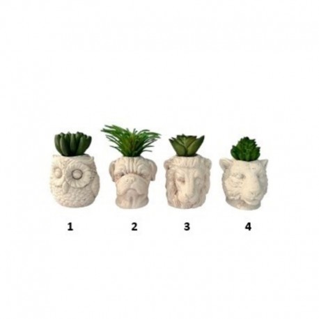 PLANTE POT ANIMAL 5.5X8CM