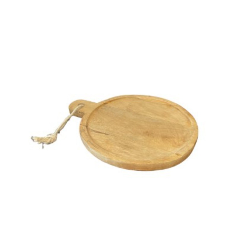 ASSIETTE PLATE EN BOIS