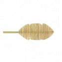 FEUILLE DECORATIVE EN BAMBOU