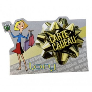 CARTE CADEAU LORY D UNE VALEUR