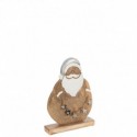 PERE NOEL EN BOIS AVEC