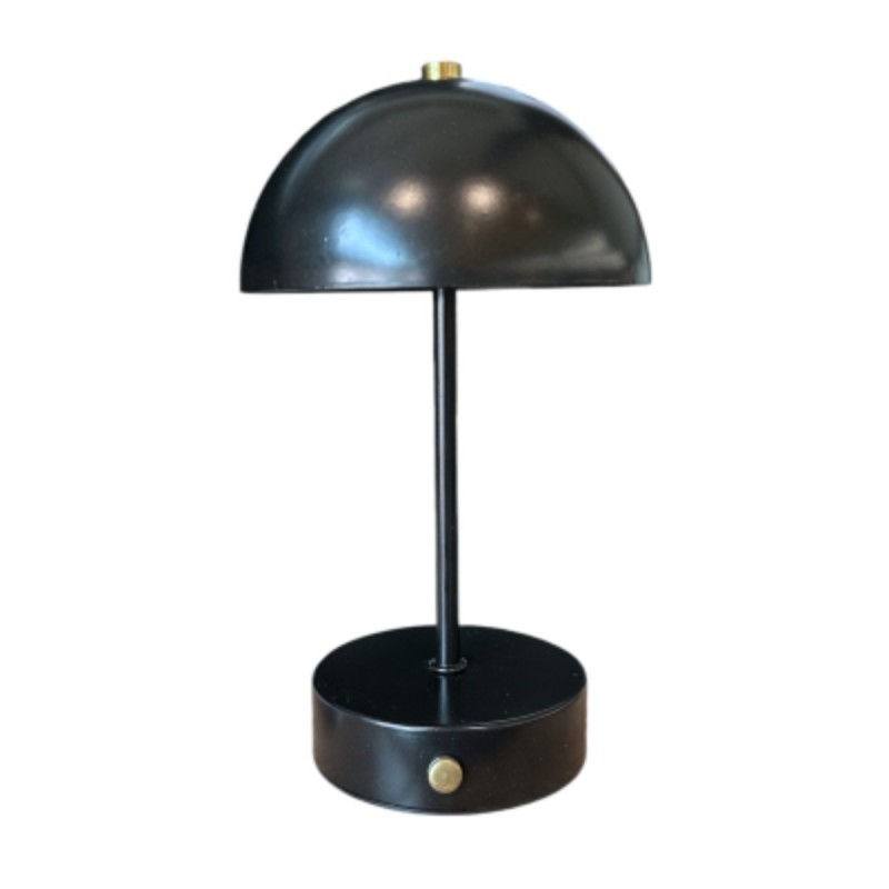 LAMPE TOUCH CHAMPIGNON NOIRE