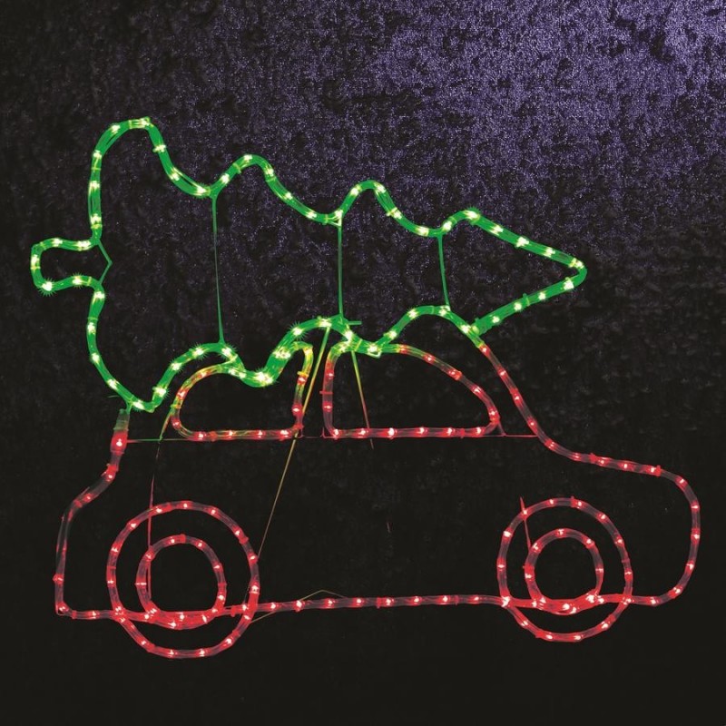 VOITURE LUMINEUSE 168 LEDS