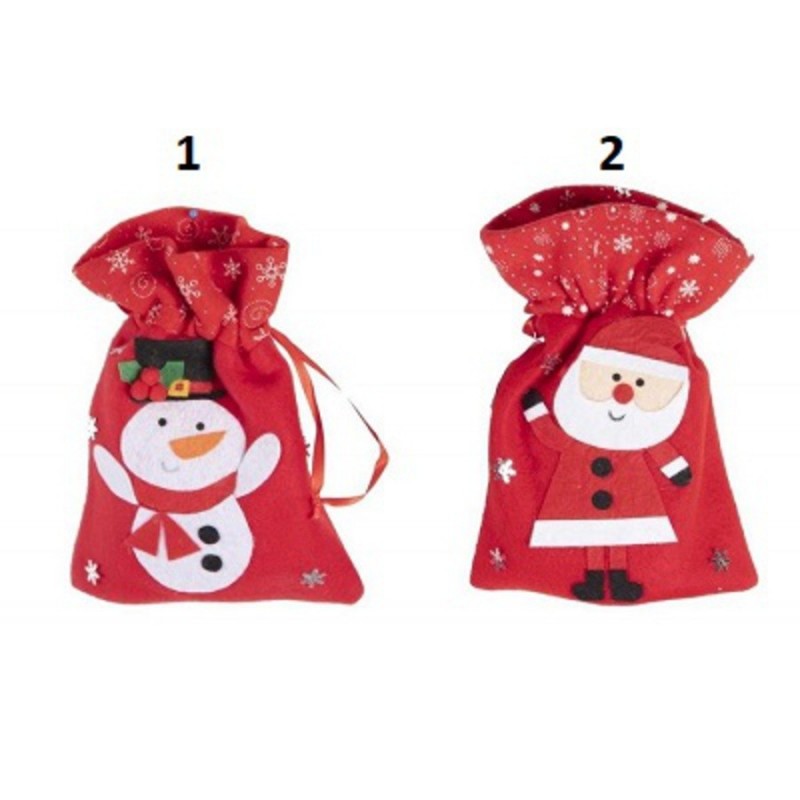 SAC DE NOEL EN FEUTRINE DECOR