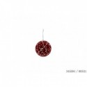 BOULE NOEL 10CM ROUGE