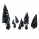 SET DE 10 SAPINS POUR GARNIR