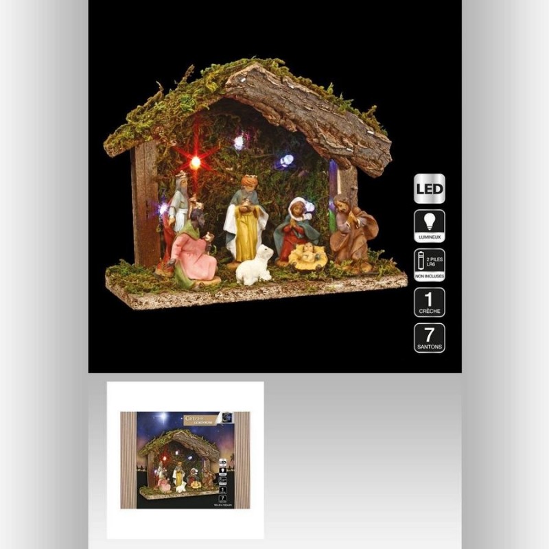 CRECHE LUMINEUSE AVEC