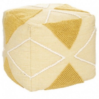 POUF ROW EN COTON RECYCLE