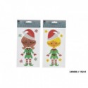 STICKER GEL LUTIN AVEC FLOCONS