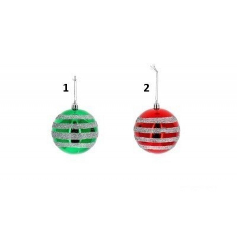 BOULE DE NOEL DECOR LIGNES