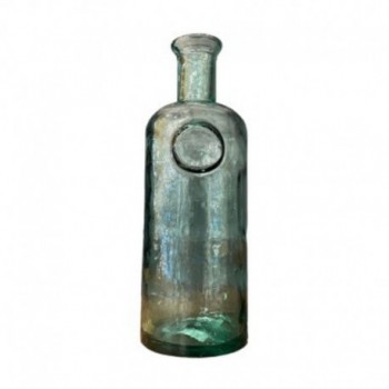 VASE BOUTEILLE EN VERRE 35CM