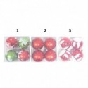 COFFRET 4 BOULES MOTIFS POINTS