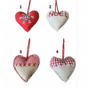 COEUR EN TISSU DECORE