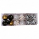 COFFRET DE 4 BOULES DE NOEL