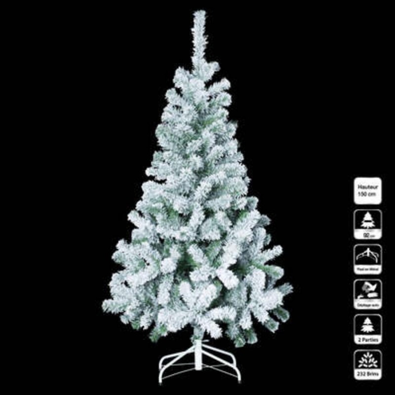 SAPIN FLOQUET HAUTEUR 150CM