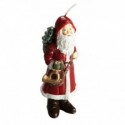 BOUGIE PERE NOEL AV SAC 18.5CM