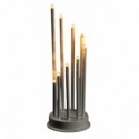 CANDELABRE 9LED 14XH30CM