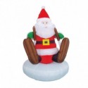 PERE NOEL SKIEUR GONFLABLE