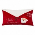 COUSSIN DE NOEL 50X30CM ROUGE