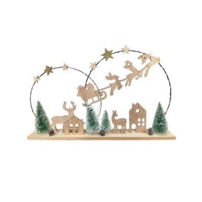 DECORATION DE NOEL EN BOIS