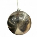 BOULE DE NOEL OR A SUSPENDRE