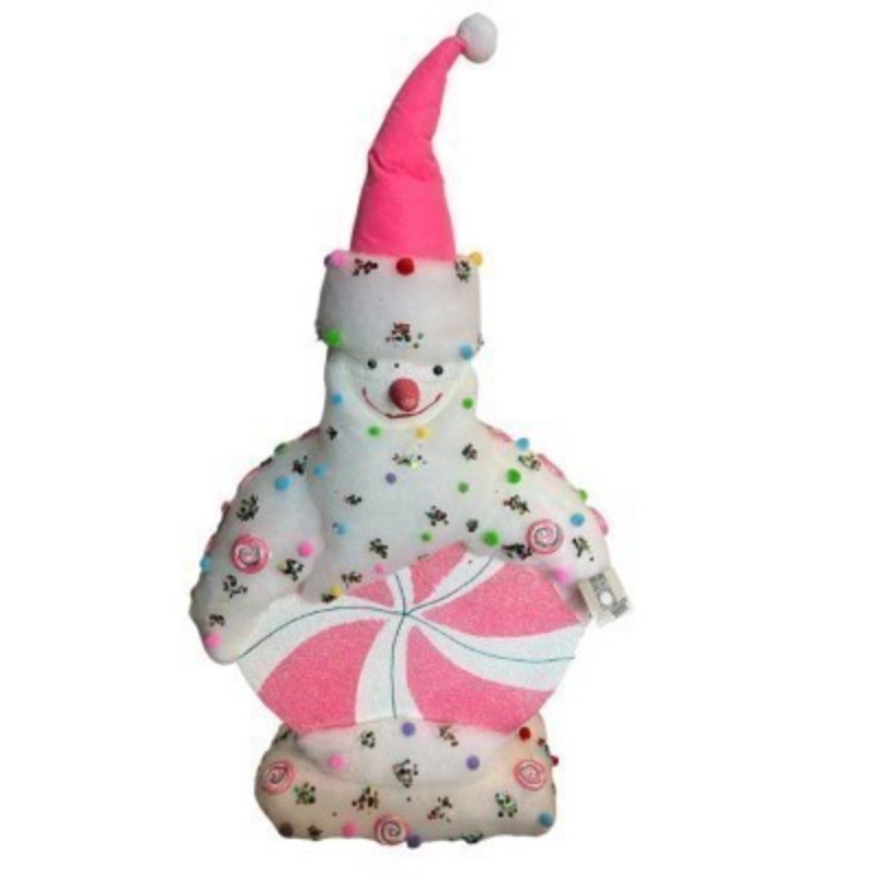 BONHOMME DE NEIGE H80X42CM