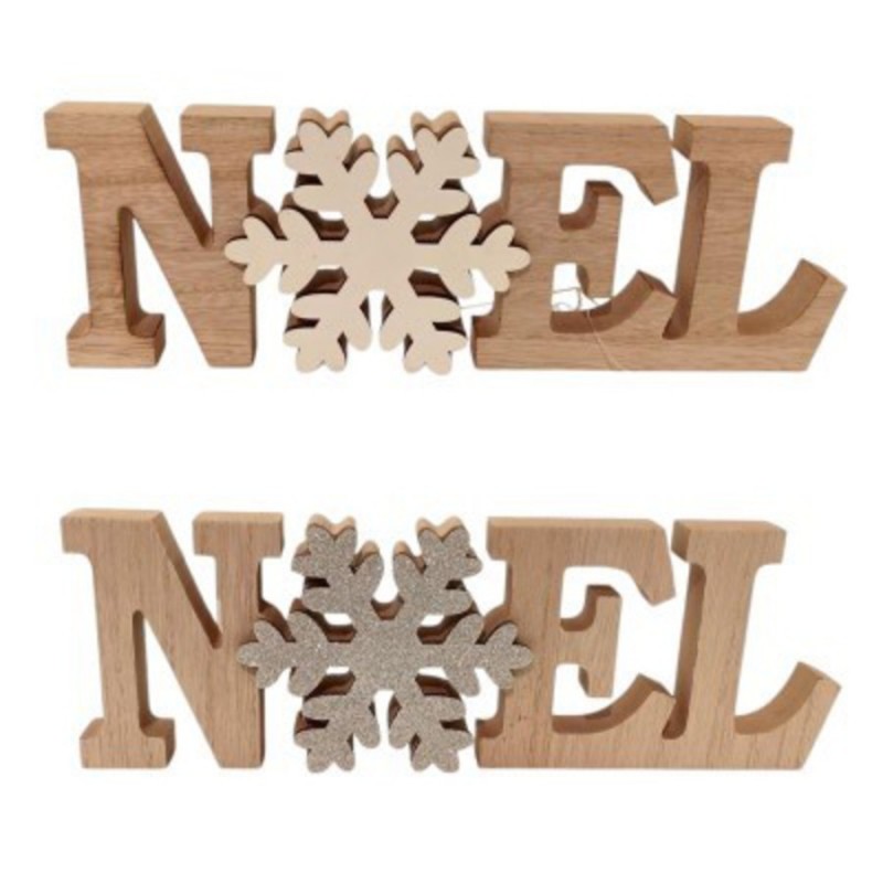 DECORATION EN BOIS NOEL AVEC