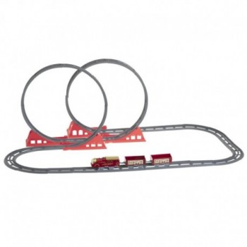 TRAIN LOOPING AVEC ACCESSOIRES