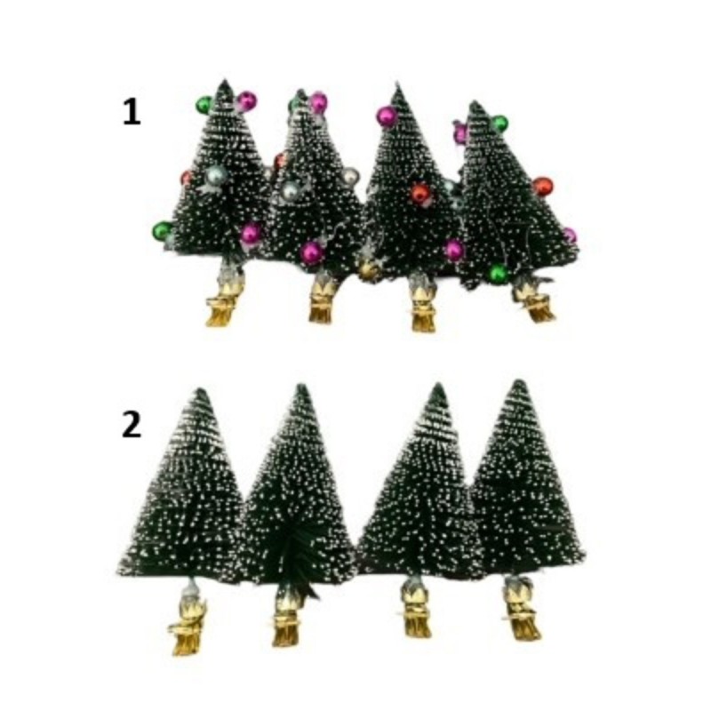 SET DE 4 PINCES SAPINS