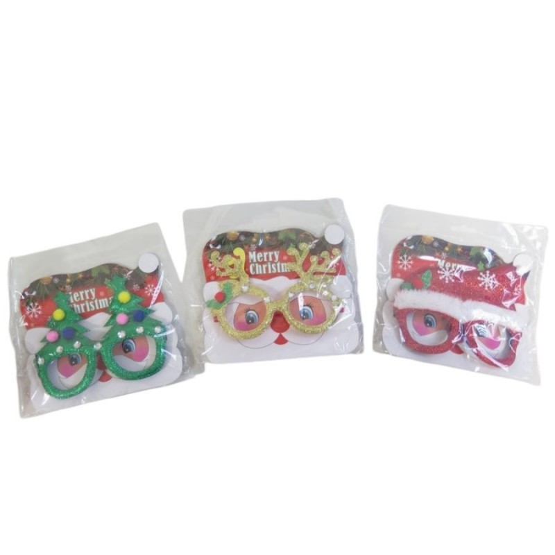 LUNETTES EN FORME DE PERE NOEL