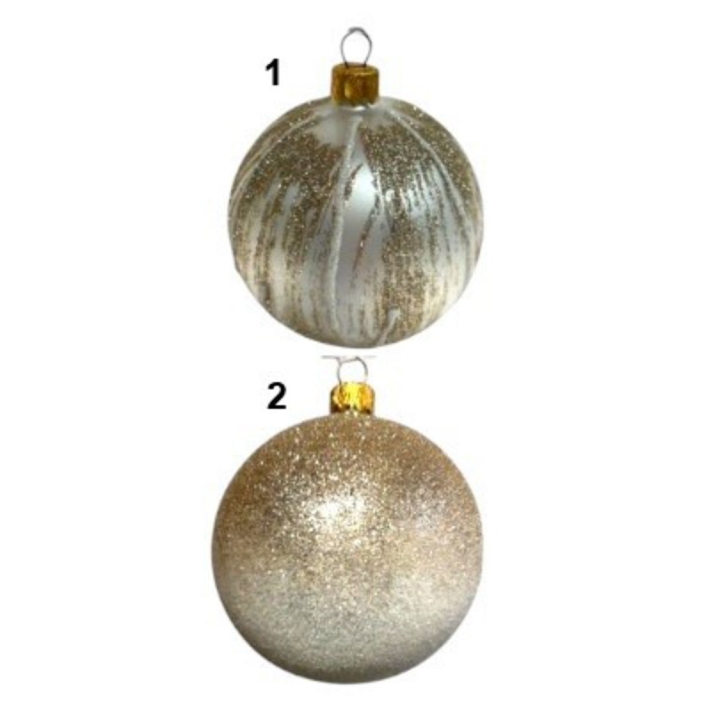 BOULE DE NOEL PAILLETTEE