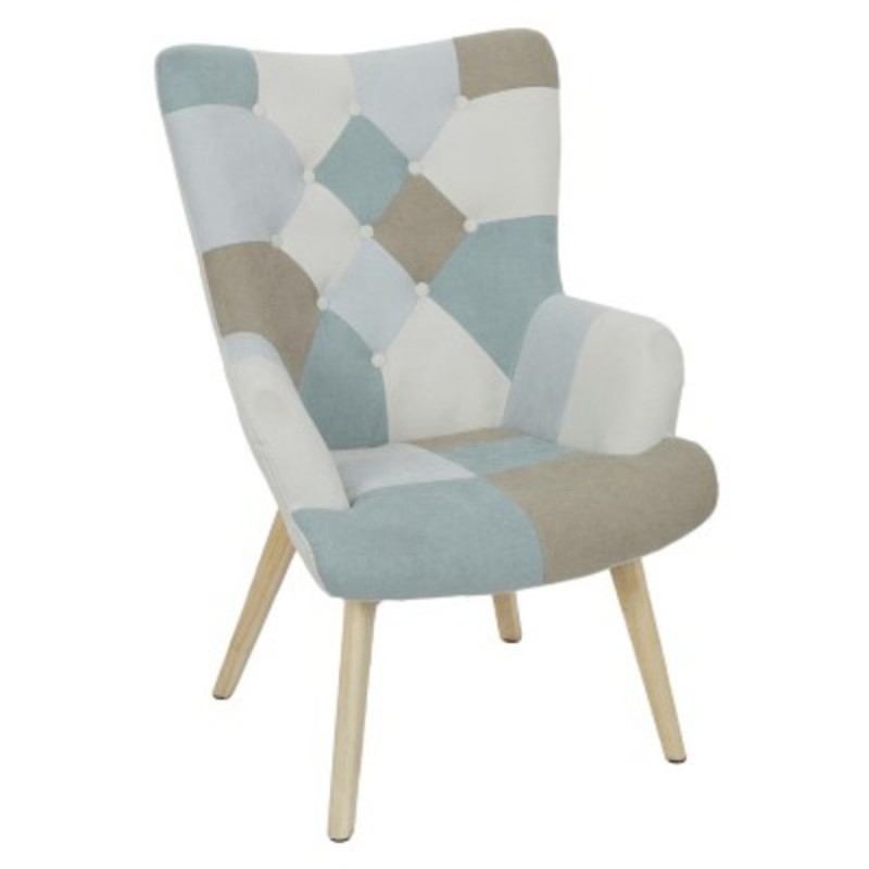 FAUTEUIL HELSINKI PATCHWORK