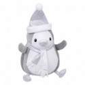 PELUCHE PINGOUIN AVEC BONNET